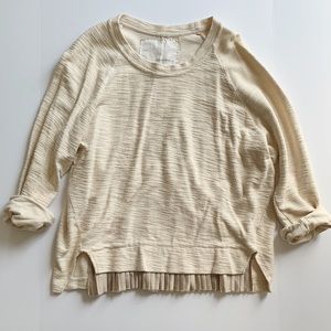 Undiscovered Eye (Anthro) // Cream Boho Sweater